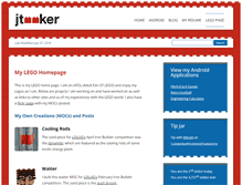 Tablet Screenshot of lego.jtooker.com